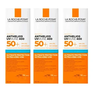 La Roche Posay Потрійний сонцезахисний крем Triple Anthelios Uvmune 400 Spf50+, 3 x 50 мл