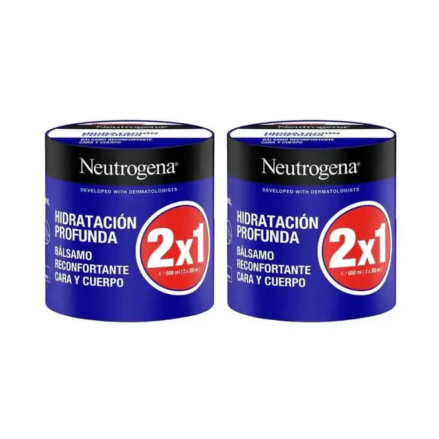 Зволожуючий крем для обличчя та тіла Neutrogena, 2X2X300 мл: ціни та характеристики