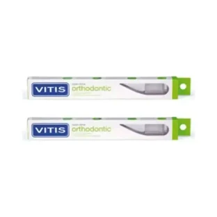 Зубна щітка ортодонтична Vitis, 2 шт.