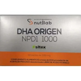 Nutilab Dha Origen Npd1 1000 блістер 60Pearls.