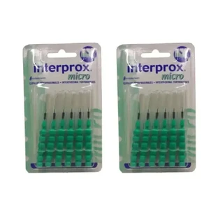 Зубная щетка Interprox Micro Interproximal, 2X6 шт.