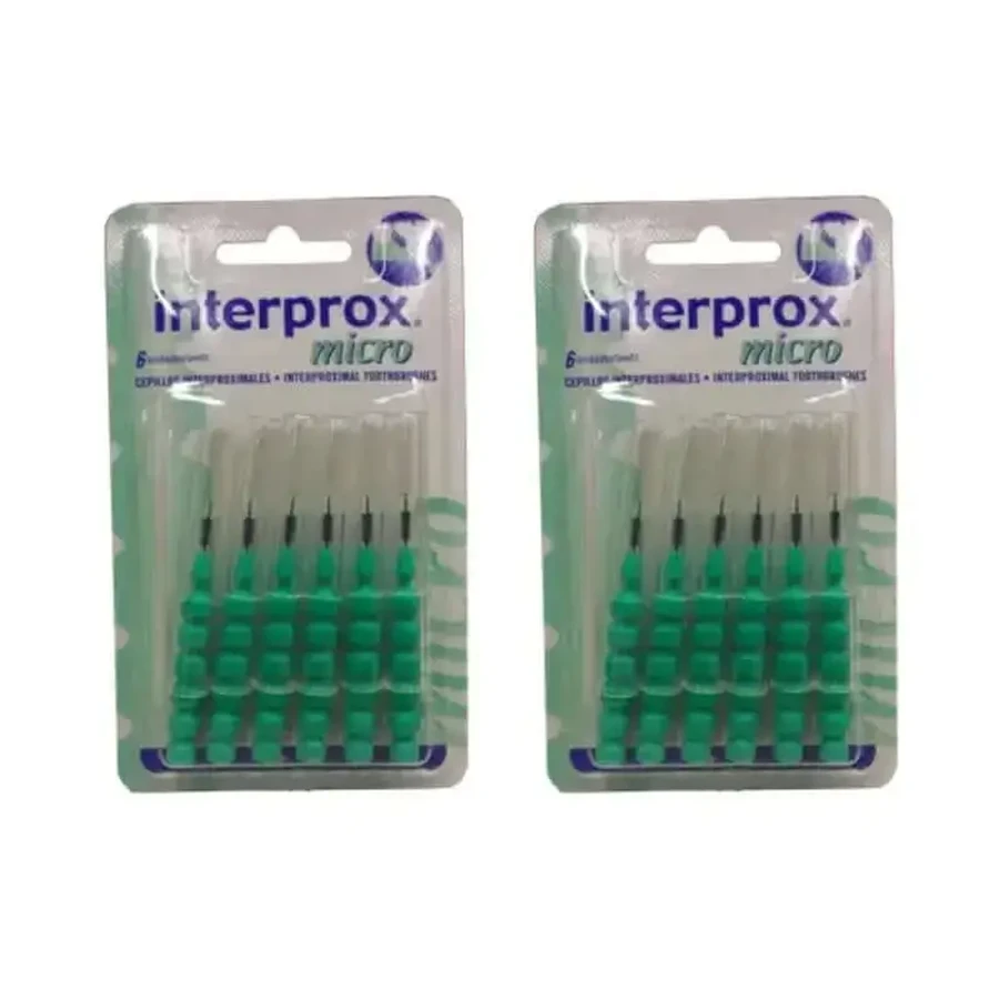 Зубная щетка Interprox Micro Interproximal, 2X6 шт.: цены и характеристики