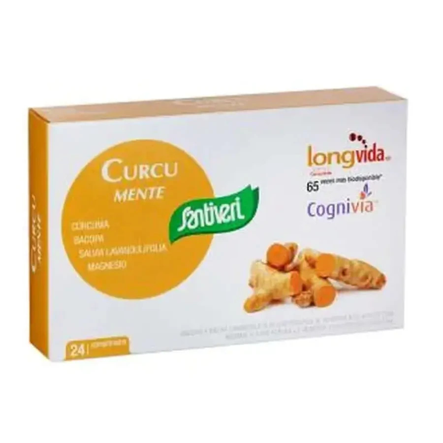 Santiveri Curcu Mente 24Comp.: цены и характеристики