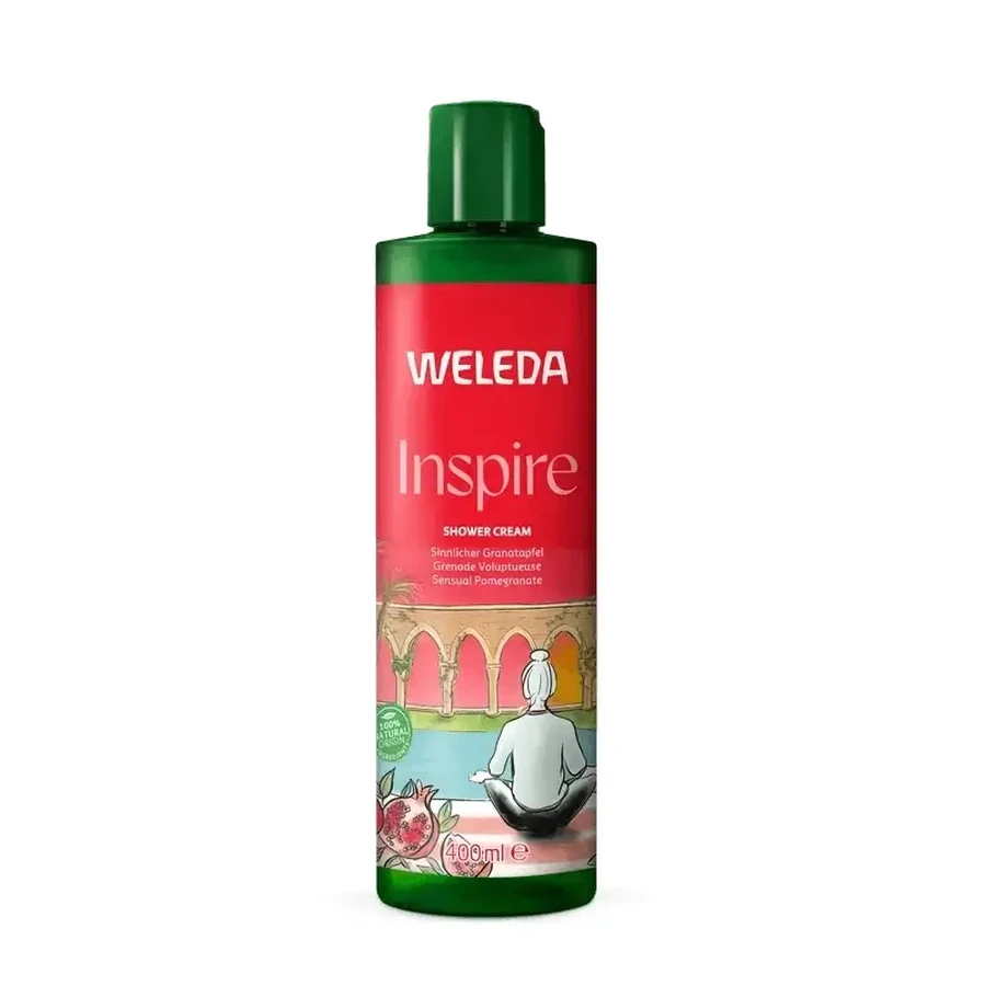Weleda Inspire Гранатовий крем-гель для душу, 400 мл: ціни та характеристики