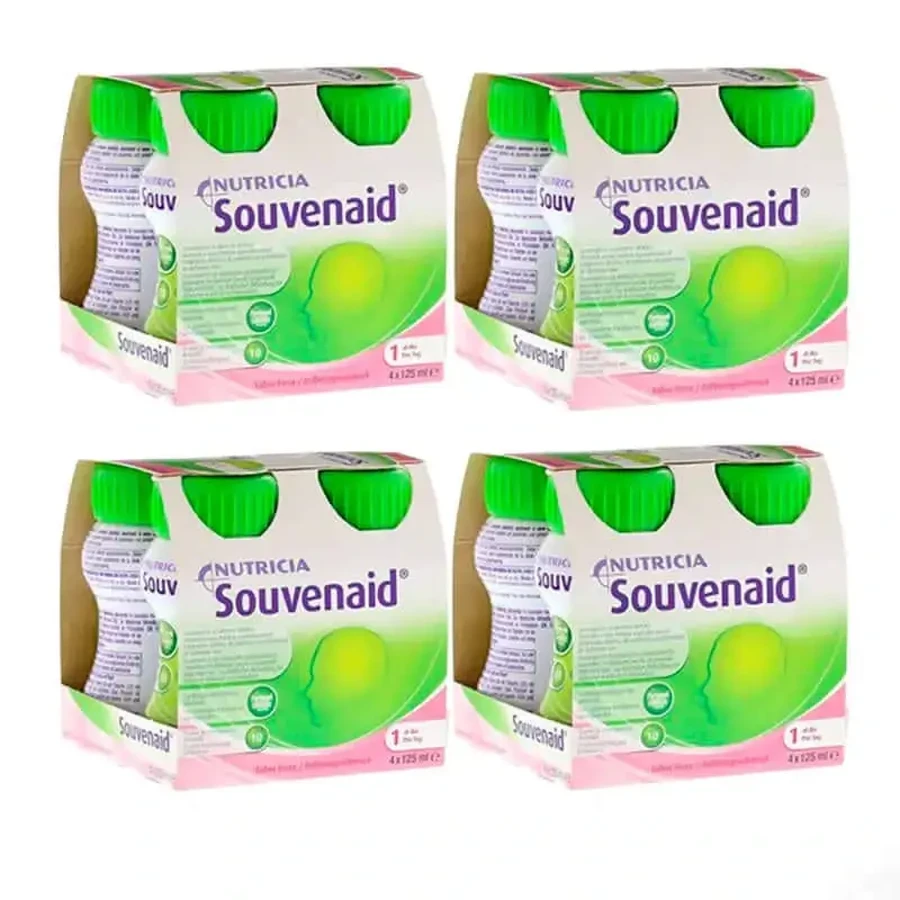 Nutricia Souvenaid Смузи со вкусом клубники 16 шт. х 125 мл: цены и характеристики