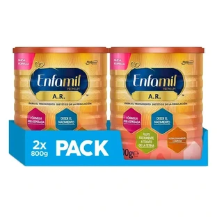 Enfamil A.R. Молочная смесь для диетического лечения срыгиваний, 2 х 800 гр.
