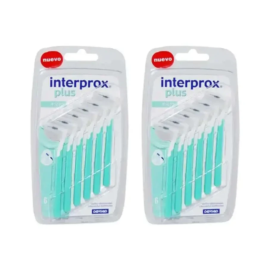 Interprox Interprox Plus Інтерпроксимальна мікродзеркальна щіточка, упаковка 2X6 одиниць: ціни та характеристики