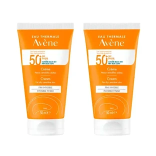 Avene Duplo Солнцезащитный крем Spf 50+, 2X50 мл