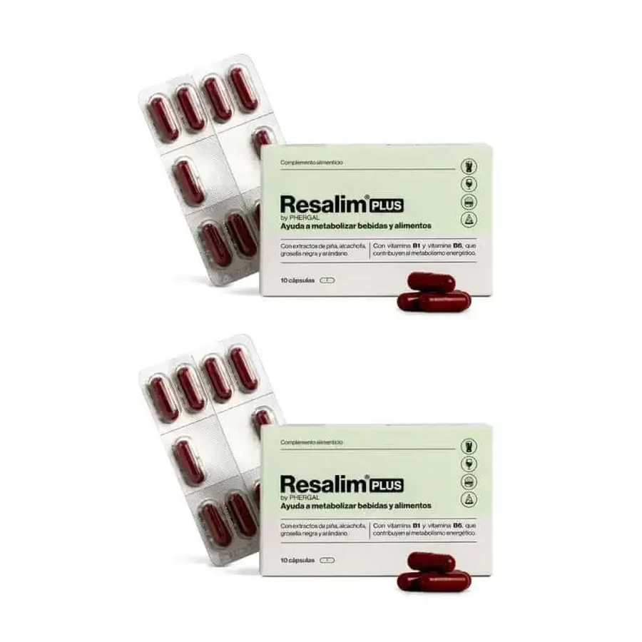 Resalim Plus Пищевая добавка Метаболизатор напитков, 2X10 таблеток: цены и характеристики