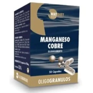 Waydiet Natural Products Марганець-Мідь Олігогранули 50 капс.