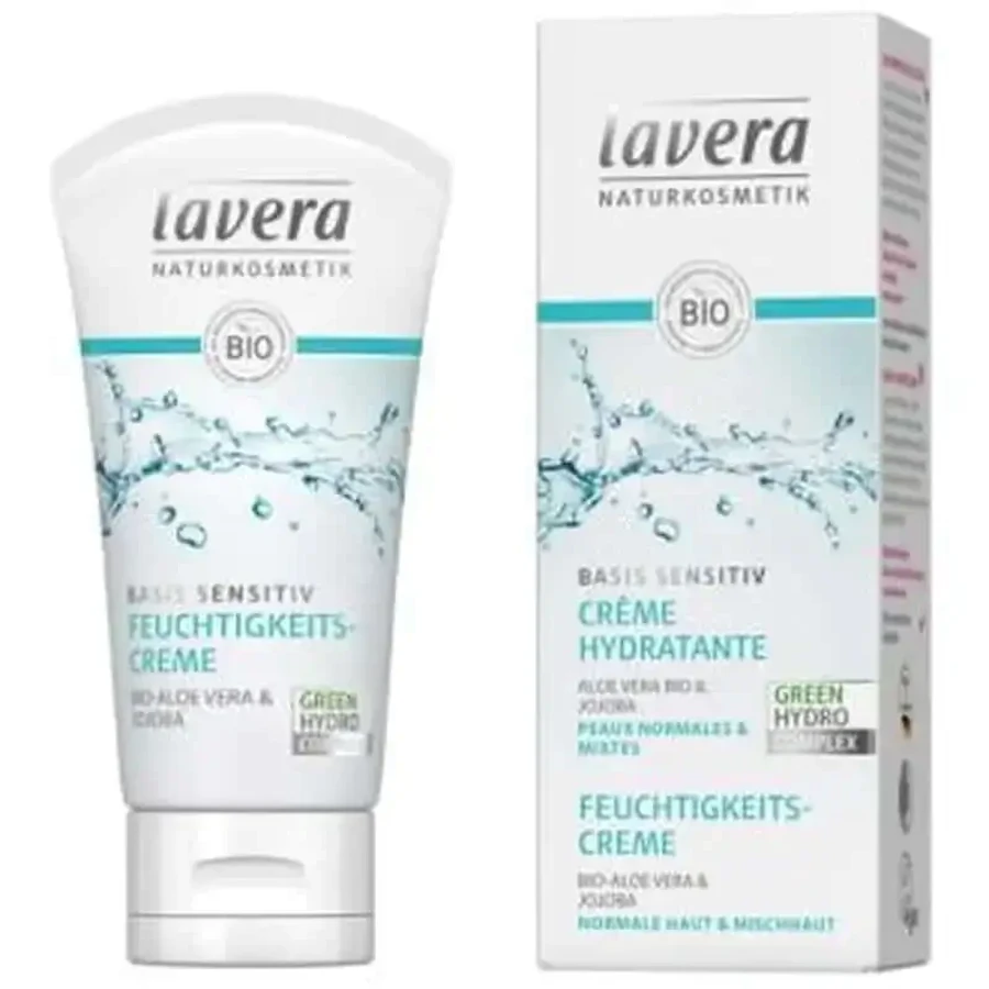 Зволожуючий крем Lavera Basis Sensitiv 50мл. Біо: ціни та характеристики