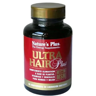 Natures Plus Ultra Hair Plusus з Msm, 60 таблеток