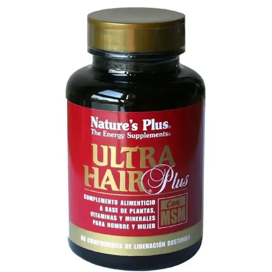 Natures Plus Ultra Hair Plusus з Msm, 60 таблеток: ціни та характеристики