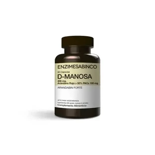 Энзимесаб Д-Манноза + Черника 50% пакеты, 60 капсул