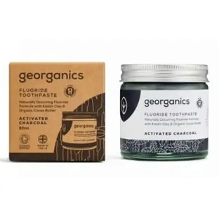 Georganics Зубная паста с фтором и активированным углем 60 мл.