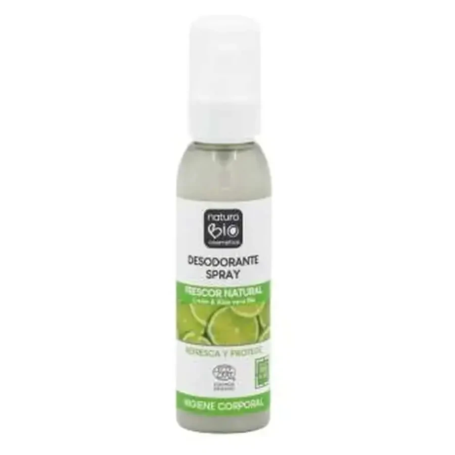Naturabio Cosmetics Натуральний дезодорант-спрей Лимон-Алое Свіжість 100М: ціни та характеристики