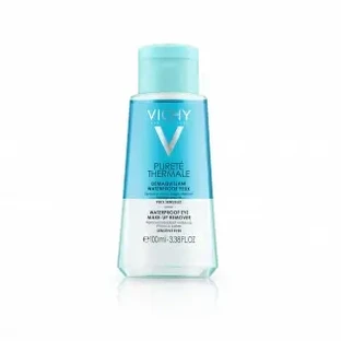 Vichy Pureté Thermale Водостійка рідина для зняття макіяжу з очей, 100 мл