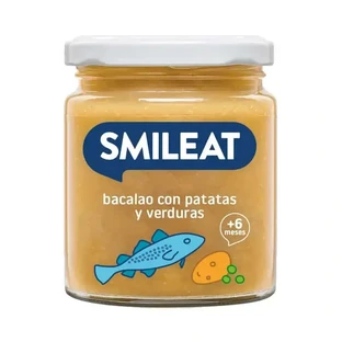 Smileat Тріска з картоплею та овочами, 230 грамів