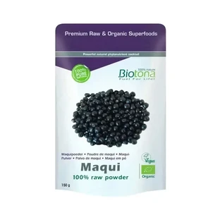 Biotona Maqui Powder - Сырой порошок маки, 150 г