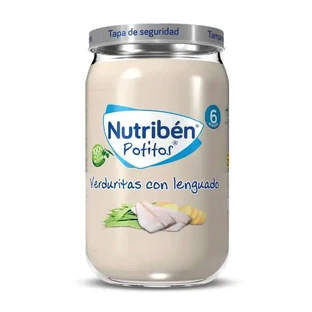 Nutriben Овочі потіто з сонцем 235г
