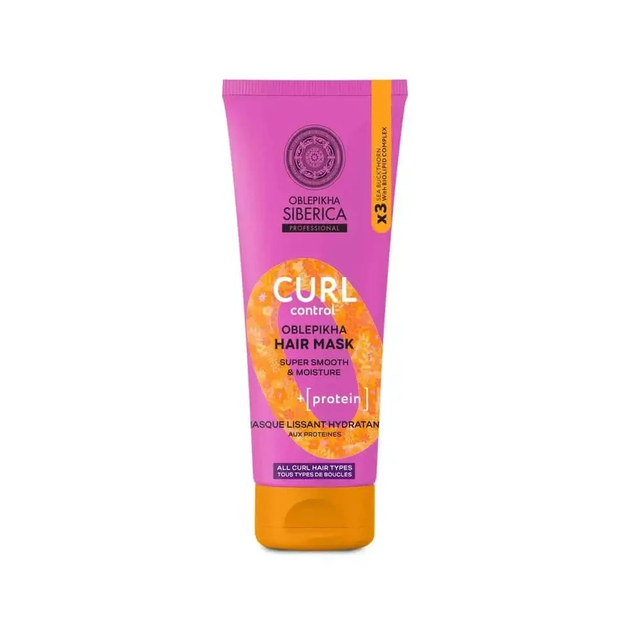 Natura Siberica Curl Control Protein Hair Mask, 200 Ml: цены и характеристики