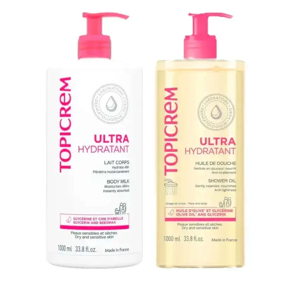 Topicrem Complete Body Pack 1L+1L: цены и характеристики