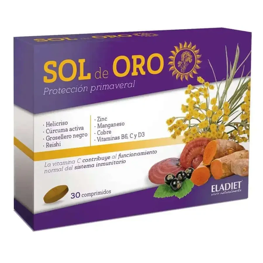 Eladiet Sol De Oro, 30 таблеток: цены и характеристики