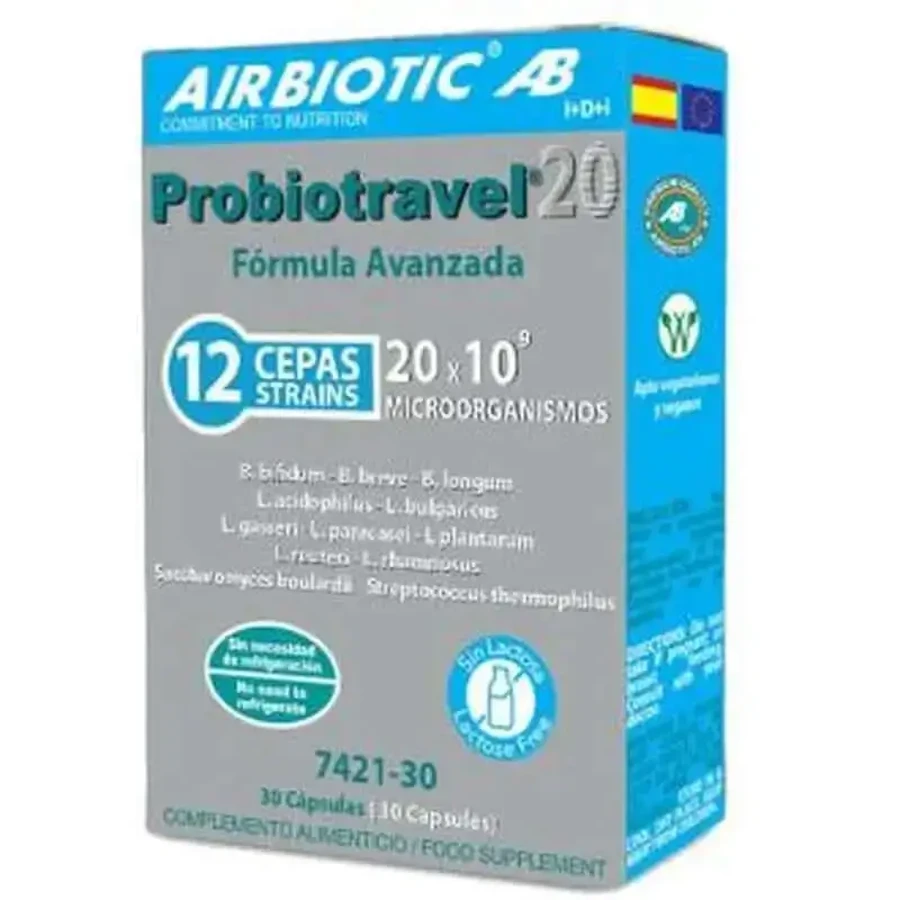 Airbiotic Probiotravel20 30Cap.: цены и характеристики