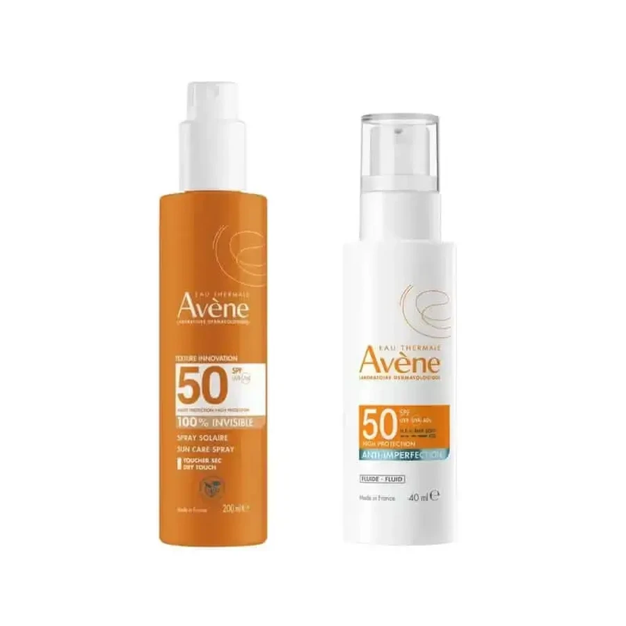 Avene Expert Anti-Imperfections Spf50 40 Ml + Invisible Spray Spf 50 200 Ml: цены и характеристики