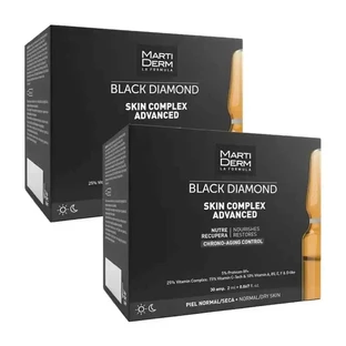Martiderm Black Diamond Skin Complex Advanced, упаковка 2 х 30 ампул