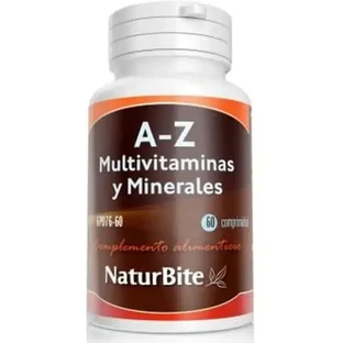 Полівітаміни та мінерали Naturbite A-Z 60 таблеток