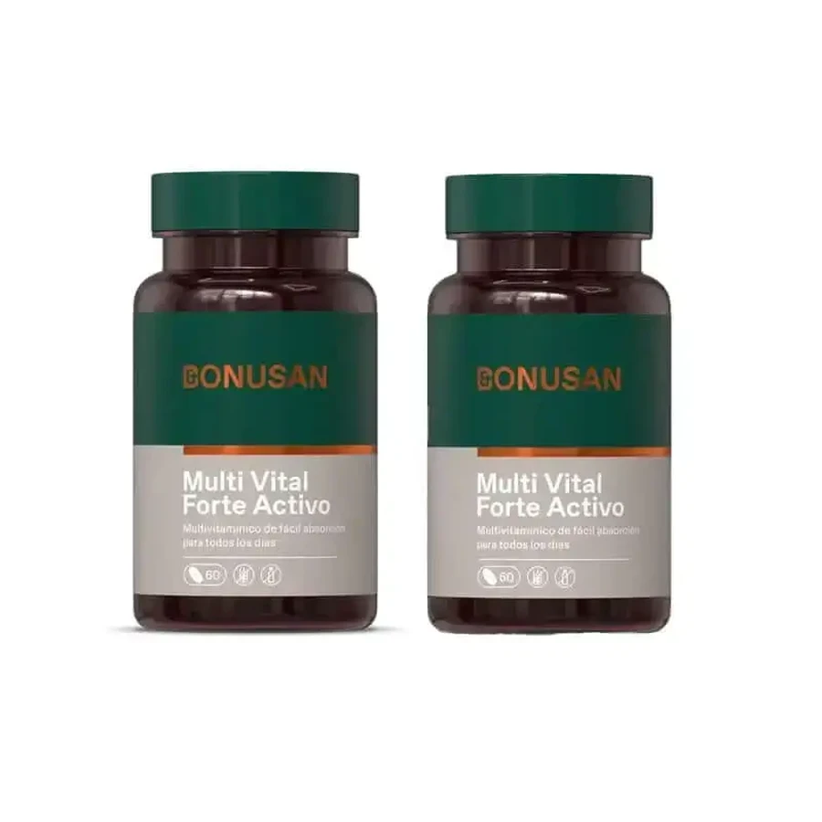 Bonusan Multi Vital Forte Activo, таблетки, 2X60: ціни та характеристики