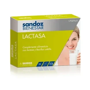 Sandoz Bienestar Лактаза 30 капсул