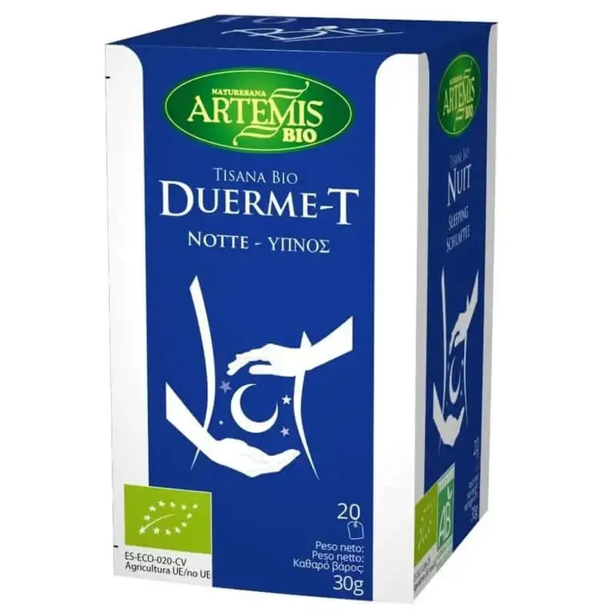 Artemisbium Duerme T Eco Sachet, 20 фільтрів: ціни та характеристики