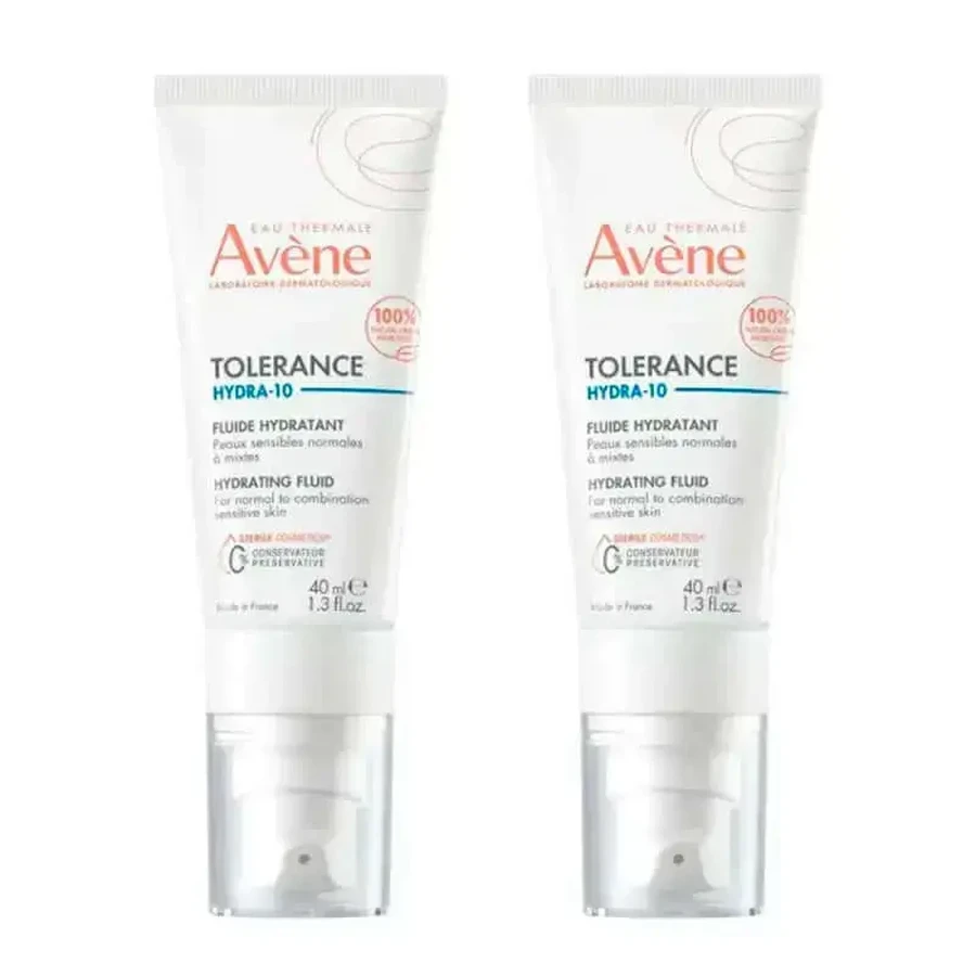 Увлажняющий флюид Avene Tolerance Hydra-10, упаковка 2 x 40 мл: цены и характеристики