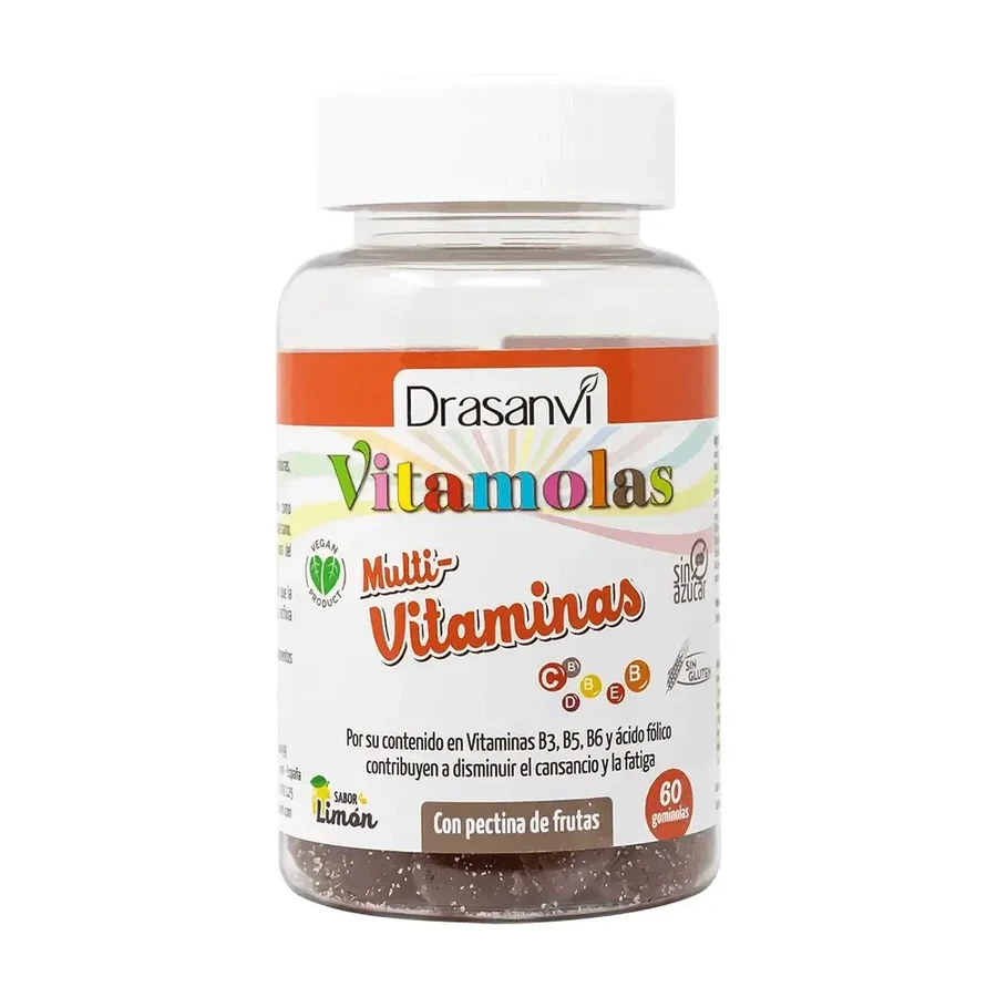 Drasanvi Vitamolas Мультивітамінний Мультивітамінний Мультивітамінний Мультивітамінний Мультивітамінний Дорослий, 62 жувальні гумки: ціни та характеристики