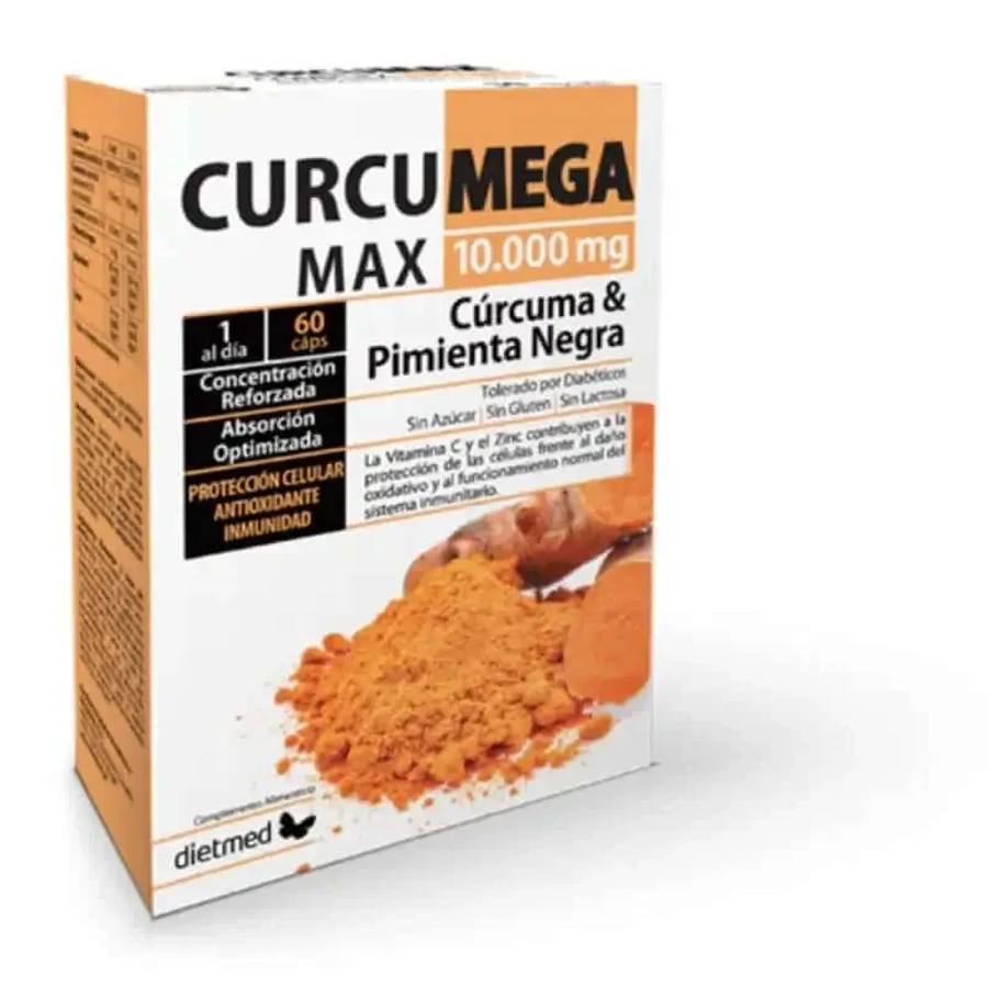 Dietmed Curcumega Max, 60 капсул: цены и характеристики