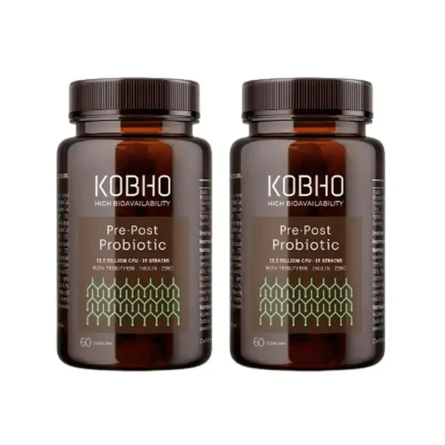 Kobho Labs Duplo Пробіотична пре-пост добавка, 2 x 3 x 60 капсул: ціни та характеристики