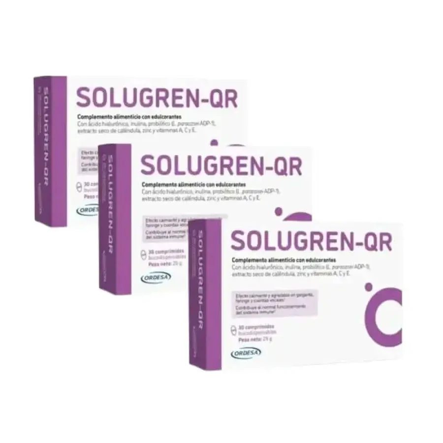 Solugren Supplements Qr Pack 3 x 30 таблеток: цены и характеристики