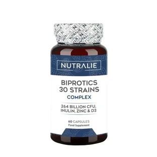Пробіотик Nutralie 30 штамів 264 Billion Ufc Biprotics, 60 капсул