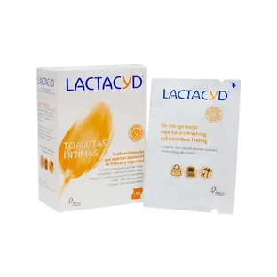 Серветки для інтимної гігієни Lactacyd індивідуальні 10 шт.