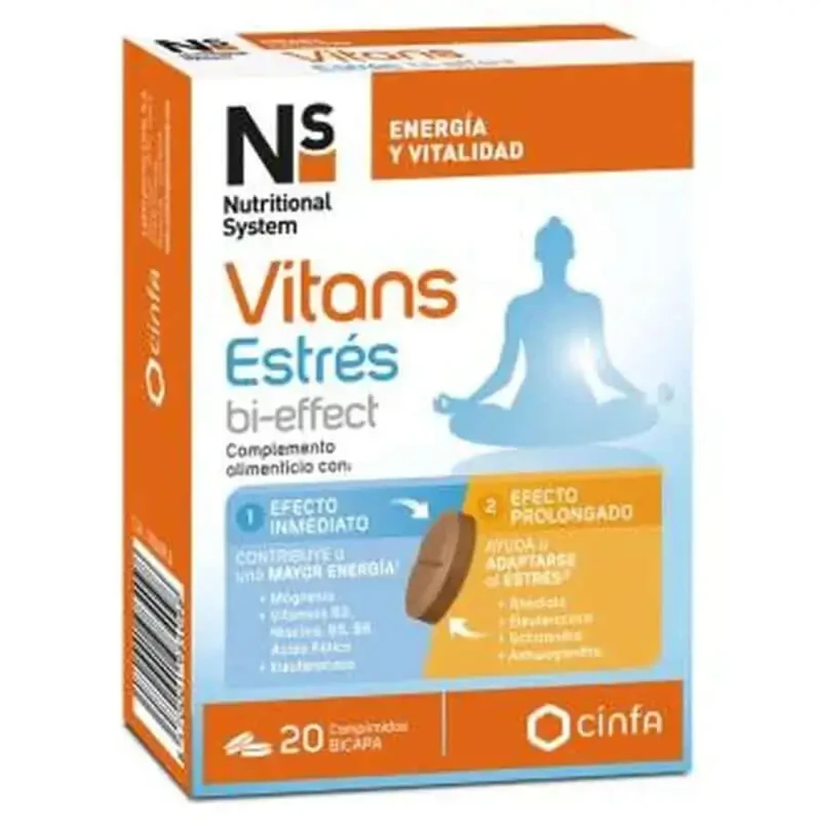 Ns Vitans Stress Bi-Effect 20 Comp: ціни та характеристики