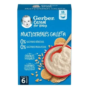 Gerber Мультизлаковое 0%0% печенье, 270 г