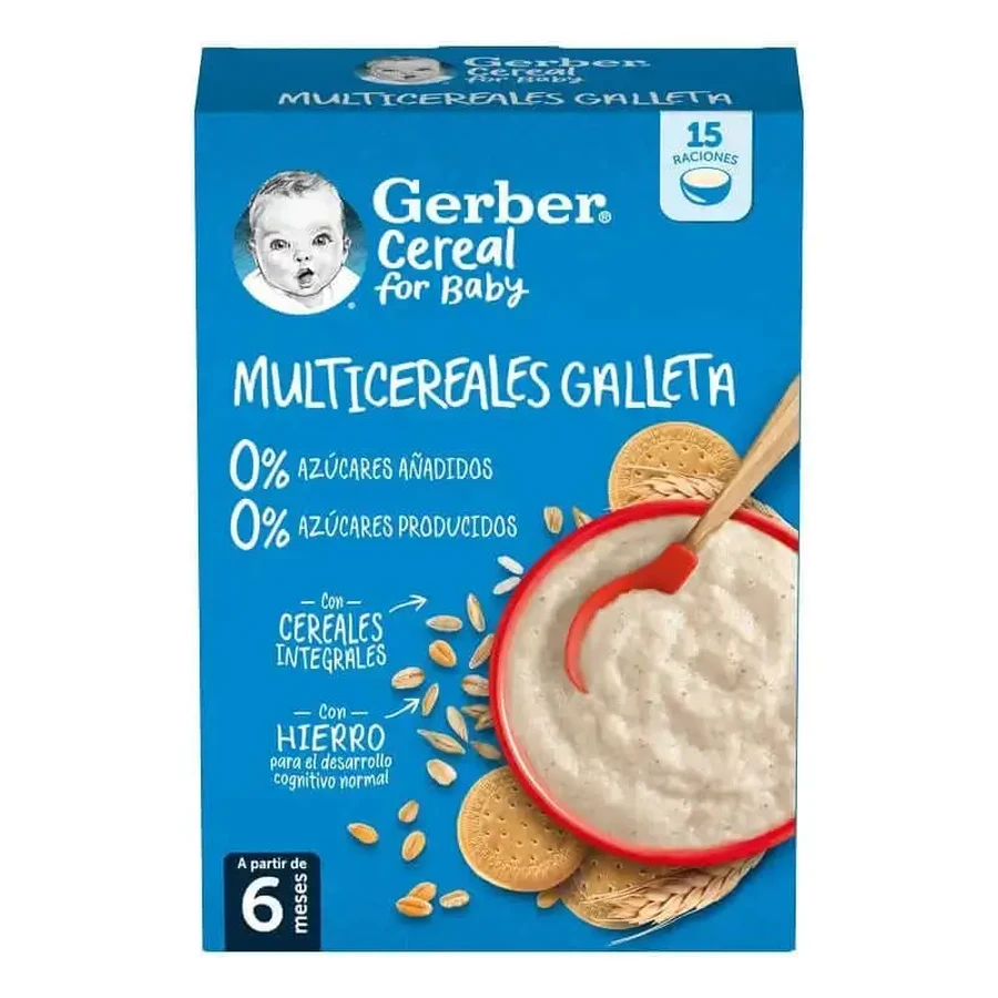 Gerber Мультизлаковое 0%0% печенье, 270 г: цены и характеристики