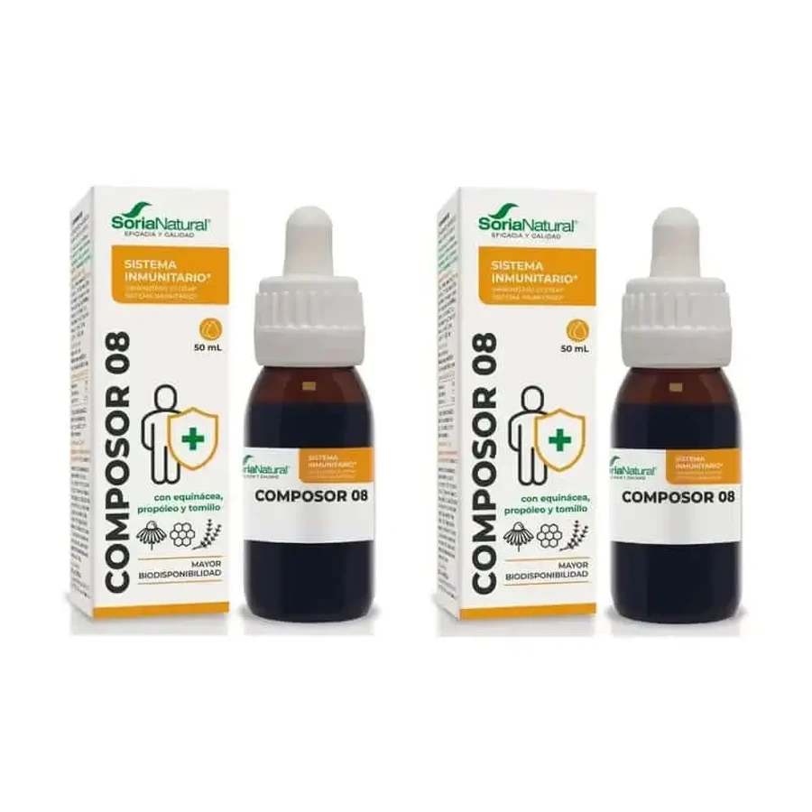 Soria Natural Composor 08, 2X50 Ml: цены и характеристики