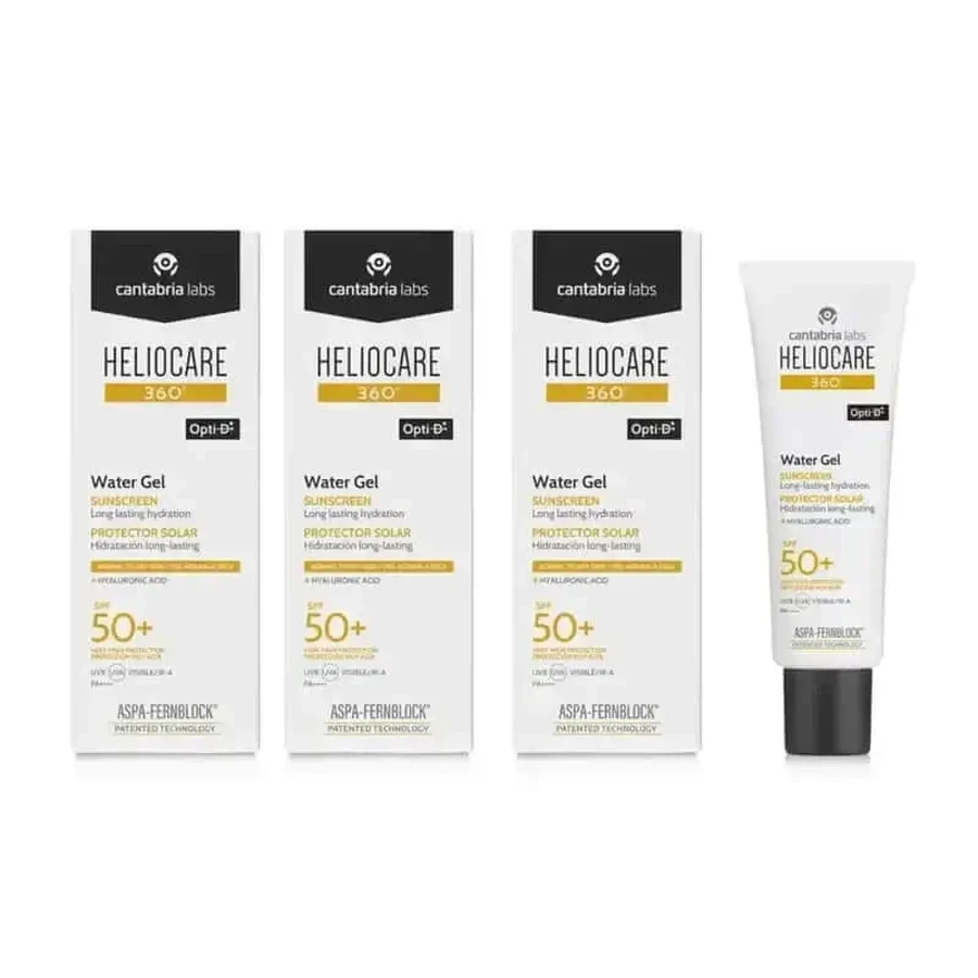 Гель для вмивання Heliocare 360º Spf50+, 3X50 мл: ціни та характеристики