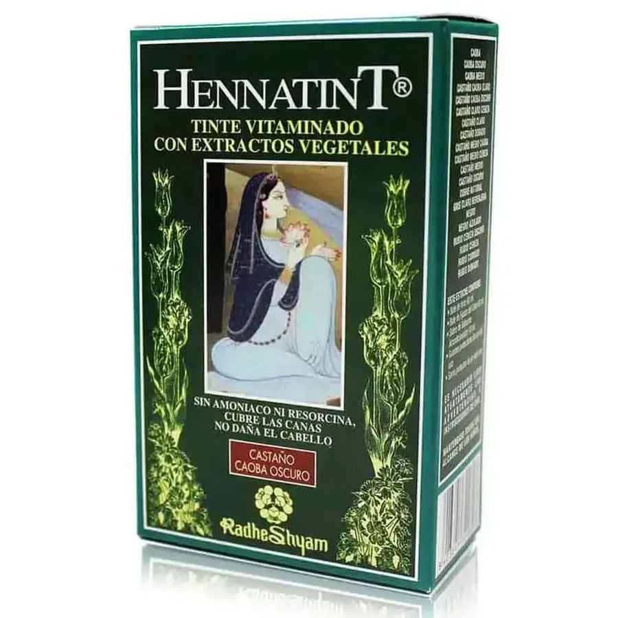 Radhe Shyam Hennatint Dark Auburn Brown, 60 мл: цены и характеристики