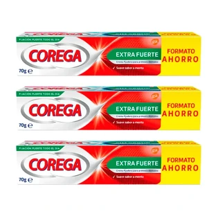 Corega Triple Super Cream Extra Strong, 3 x 70 грамм
