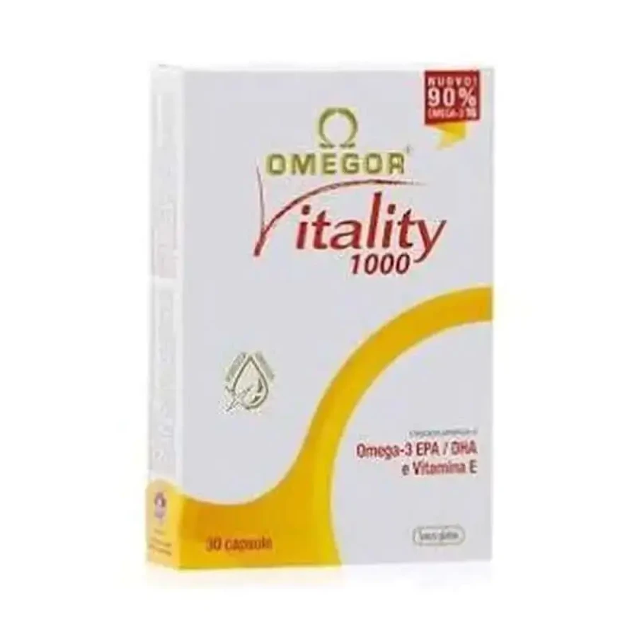Uga Nutraceuticals Omegor Vitality 1000 30Pervules: цены и характеристики