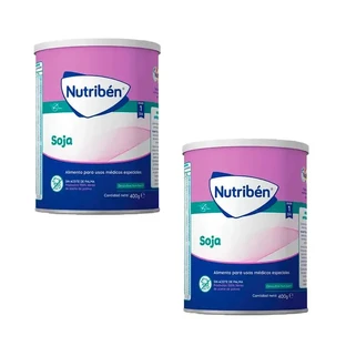 Nutribén Гидролизованное соевое молоко, 2 X 400 г